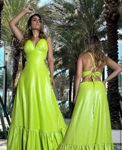 Green Beautiful Dress